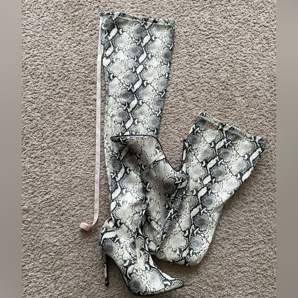 Snakeskin Boots